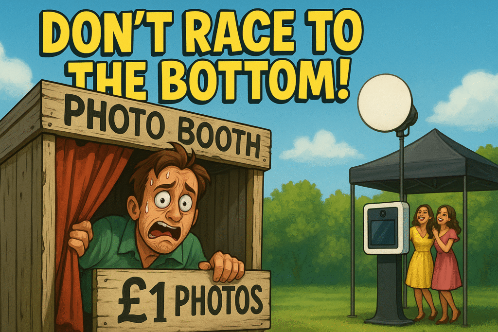Dont race to the bottom - Photobooth Business